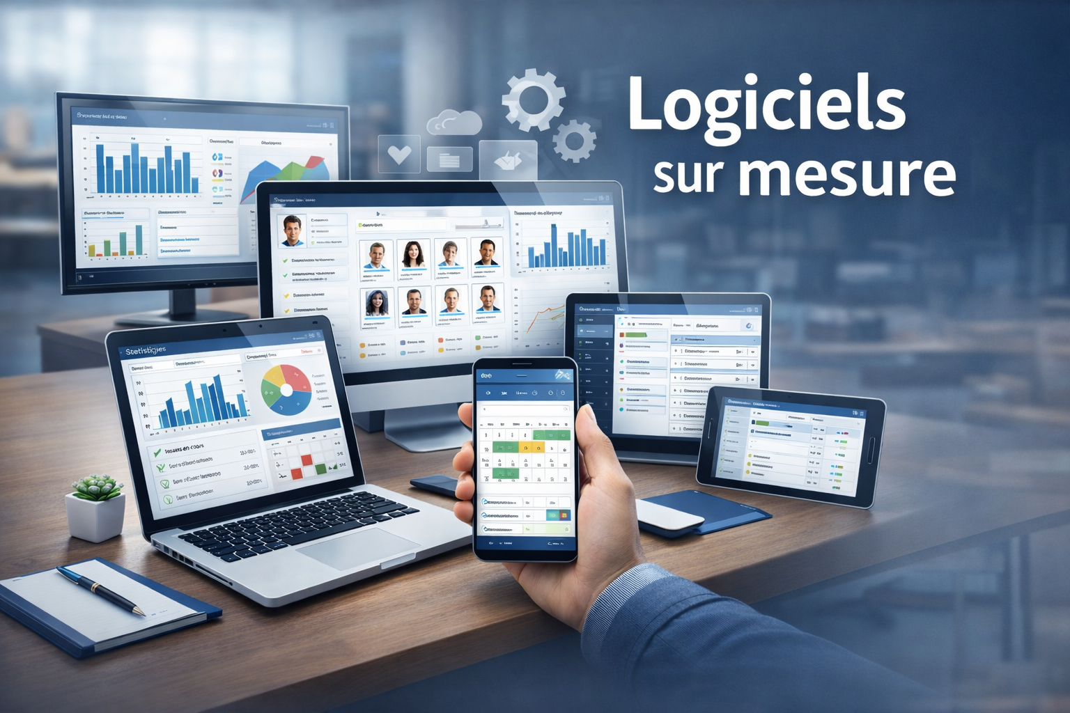 Développement logiciel et code sur mesure